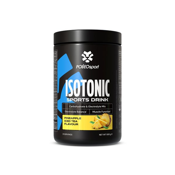 Polleo Isotonic Sports Drink, 500 g, Pineapple Iced Tea 500 g