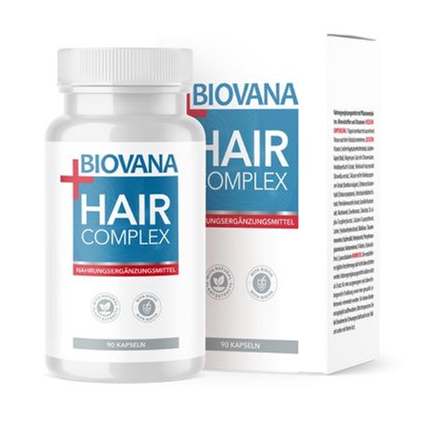 HairComplex Haarvitamine mit Biotin, Zink & Kupfer 90 g
