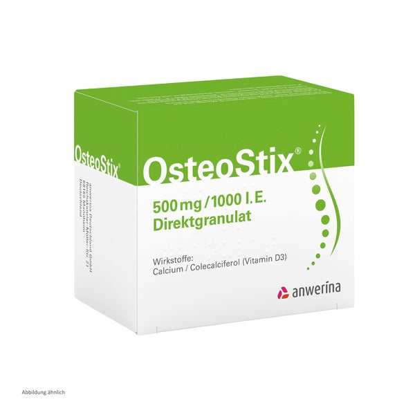 Osteostix 500 Mg/1000 I.e. Direktgranulat Beutel 60 St