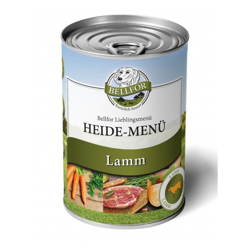 Bellfor Hundefutter Nass mit Lamm Heide-Menü 400 g 400 g