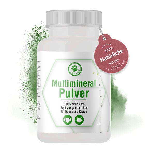 Multimineral Pulver für Hunde & Katzen - 150g 150 g