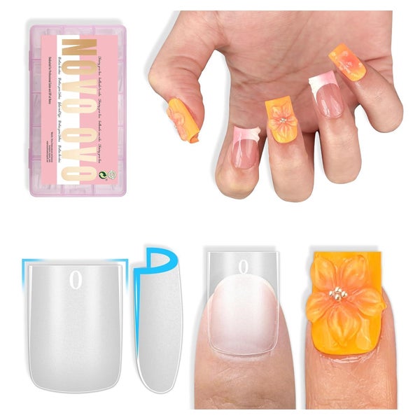 Nail Tips Sharp Square Short Short Sharp Square Nail Tips Cl 1 St