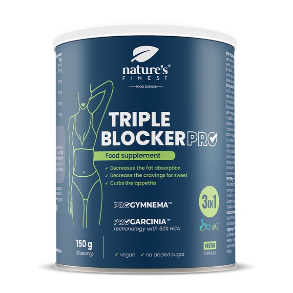 Nature's Finest Triple Blocker PRO - 3-in-1-Ergänzung zum Abnehmen 150 g