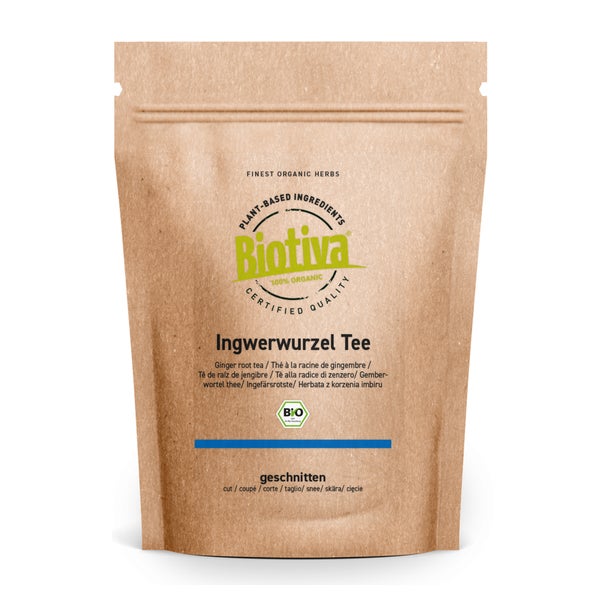 Biotiva Ingwerwurzel Tee Bio 400 g