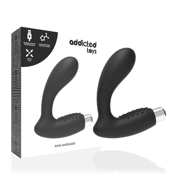 Addicted Toys - Prostata-Vibrator aus medizinischem Silikon 1 St