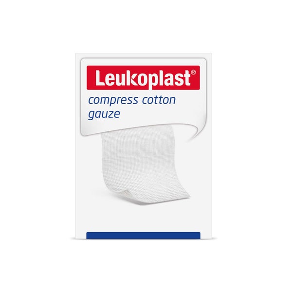 Leukoplast Mullkompressen, compress cotton gauze, steril, 10 x 10 cm 25X2 St