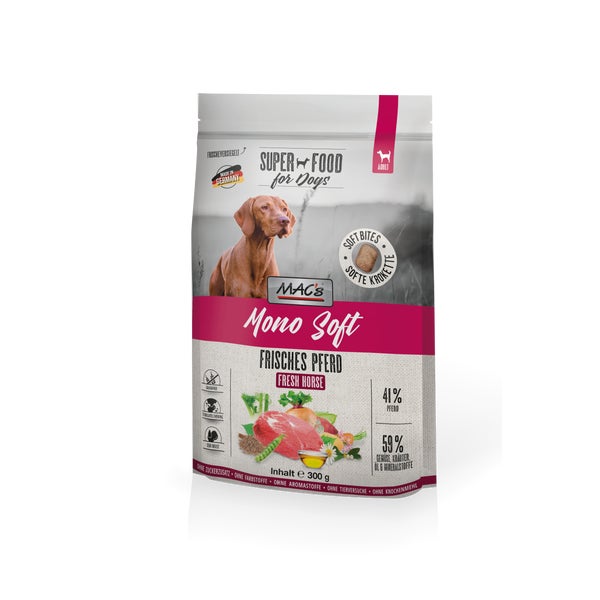 MAC's DOG - Mono Soft Frisches Pferd 0,3 kg