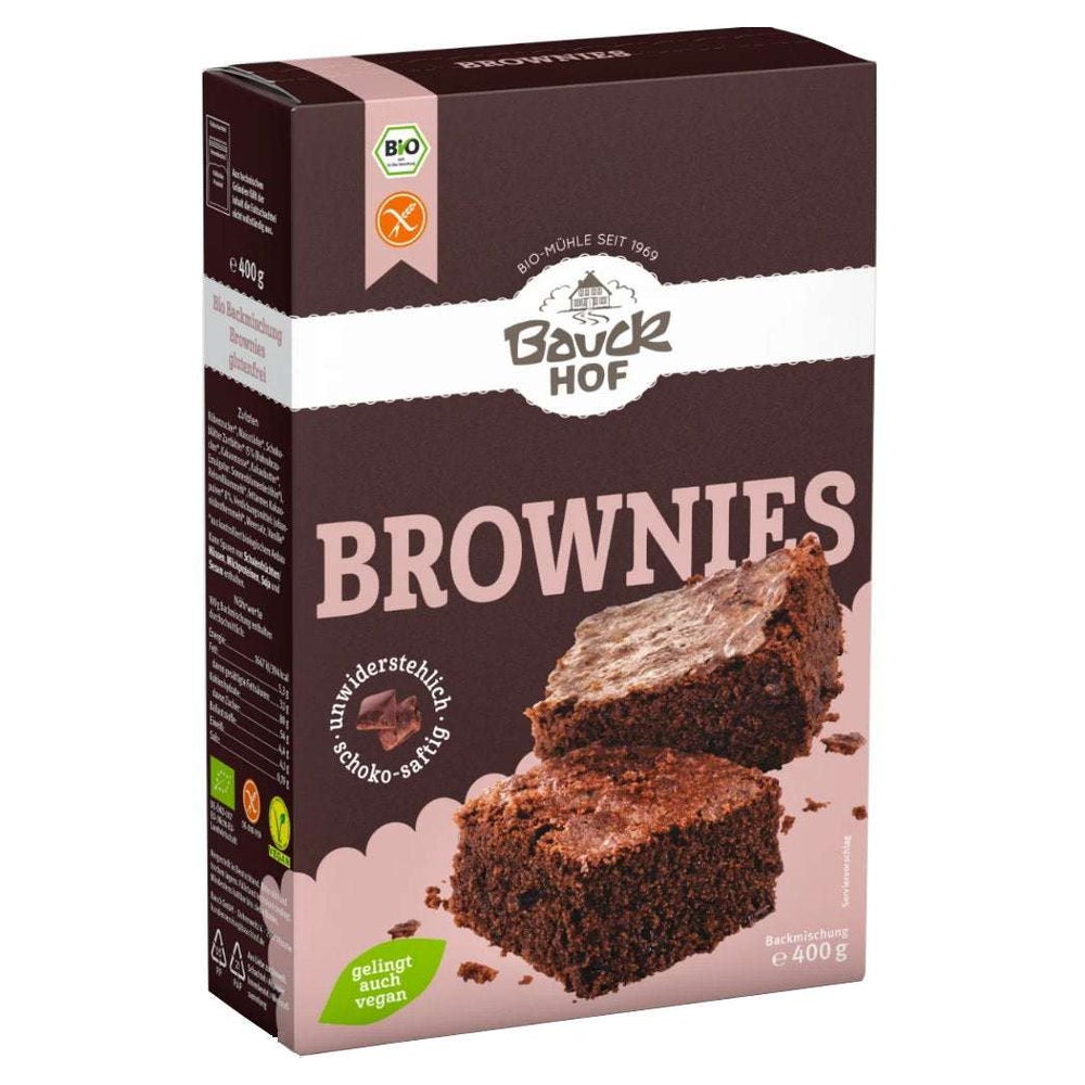 Bauckhof - Brownies glutenfrei Bio 400 g