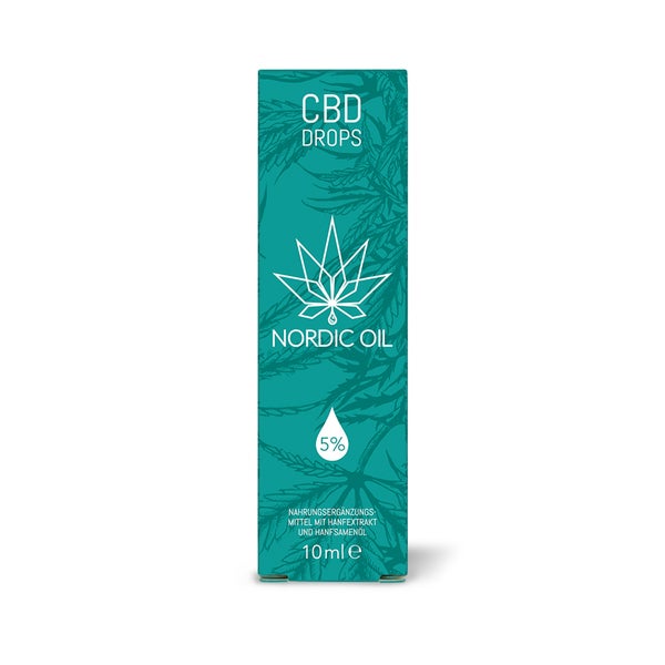 Nordic Öl CBD Öl (5% / 500mg) 10ml Flasche 10 ml