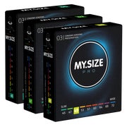 PRO «Probierset XS» Maßkondome, hypoallergen, 9 Stück (9 Kondome) 9 St