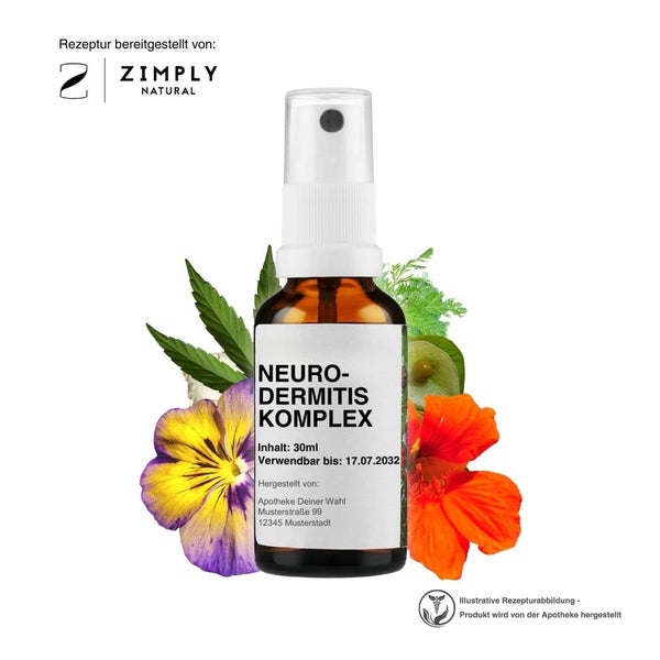 Zimply Natural NEURODERMITIS KOMPLEX - Pflanzbasierte Rezeptur 30 ml