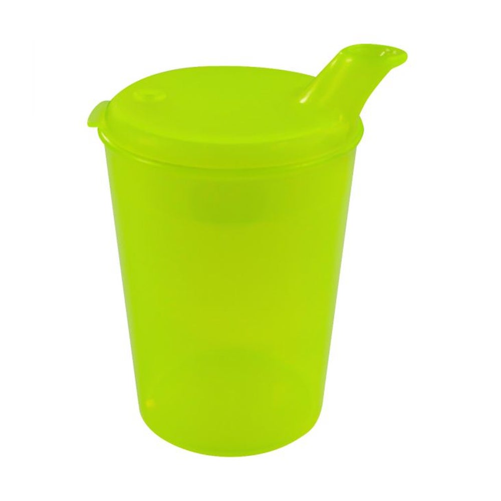 Medi-Inn Schnabelbecher Trinkbecher 250 ml Öffnung 12x10 mm gelb 1 St