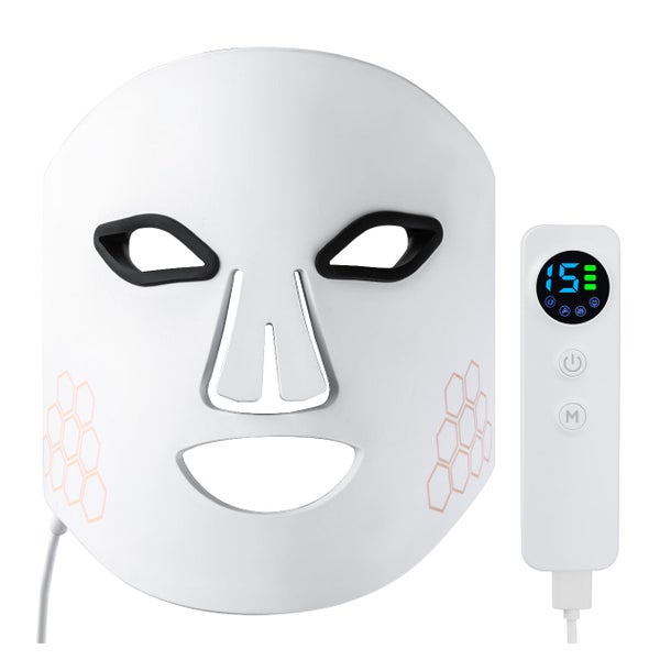 LED-GESICHTSMASKE MIT LICHTTHERAPIE IN 4 FARBEN 1 St