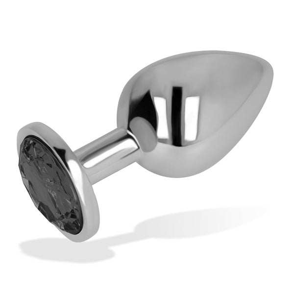 Ohmama - Analplug mit Schwarzem Kristall