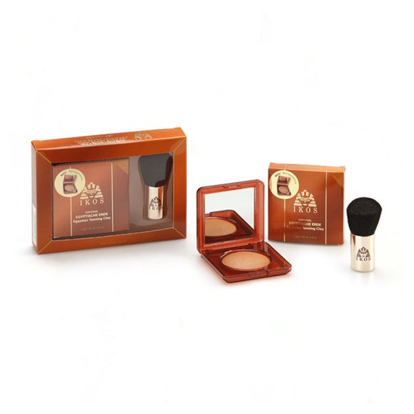 IKOS Beauty Set Teint - Egyptische Erde mediterran 7g mit Pinsel 1 Set