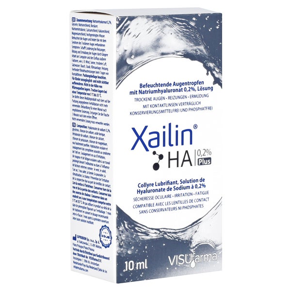Xailin HA 0,2% Plus Augentropfen 10 ml
