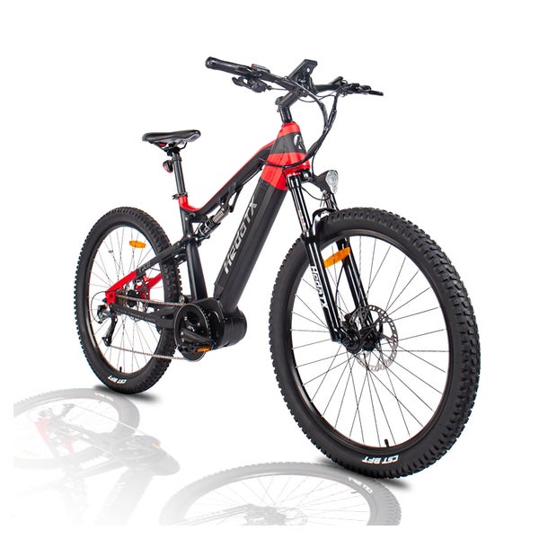 HedaTX TX11 Elektro-Mountainbike mit 48V 15Ah Akku,Rot 1 St