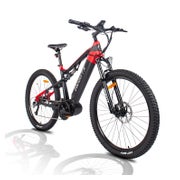 HedaTX TX11 Elektro-Mountainbike mit 48V 15Ah Akku,Rot 1 St