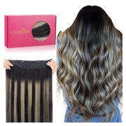Haarverlängerung 30cm-70g #1B 19 1B Balayage Natürliches Sch 1 St