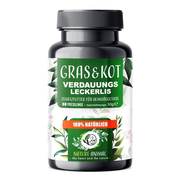 Nature Animal® Gras und Kotfresser Drops für Tiere 30 g