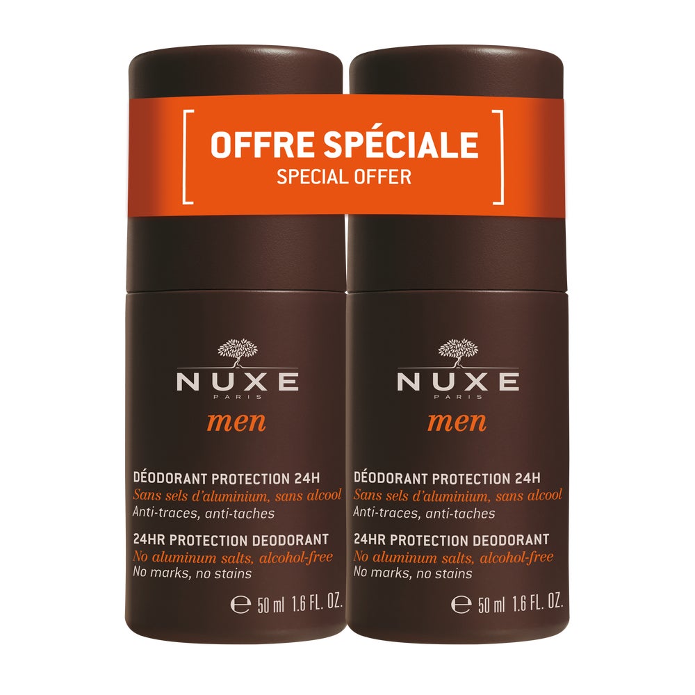 NUXE Men Deodorant Protection 24h Doppel 2X50 ml