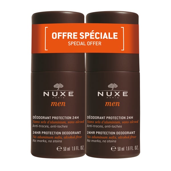 NUXE Men Deodorant Protection 24h Doppel 2X50 ml