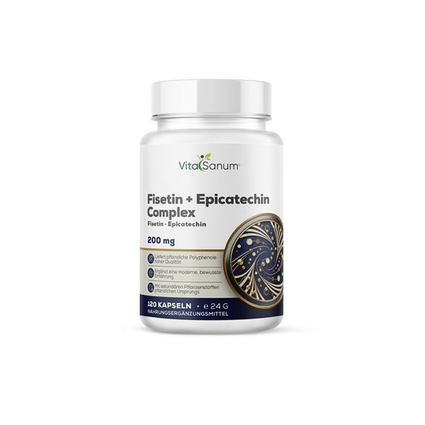VitaSanum® Fisetin + Epicatechin Complex 120 St