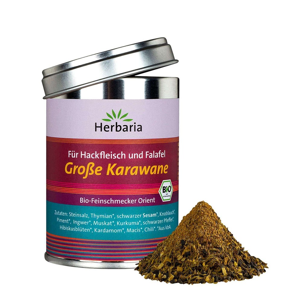 Herbaria Große Karawane Gewürzmischung Bio 90 g