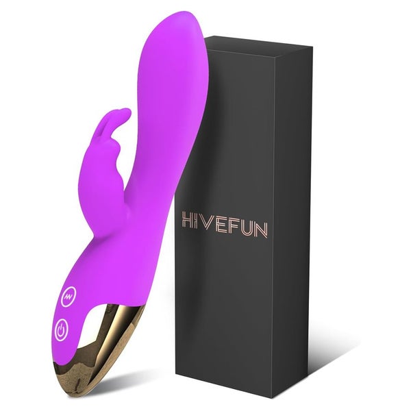 HIVEFUN Diloschwanz G Punkt Vibrator violett 1 St