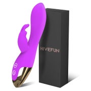 HIVEFUN Diloschwanz G Punkt Vibrator violett 1 St