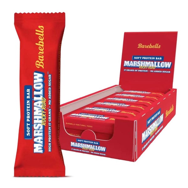 Barebells Protein Bars 12x Soft Marshmallow Rocky Road 55 g