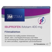 Ibuprofen Imstam 400mg Filmtabletten 20 St