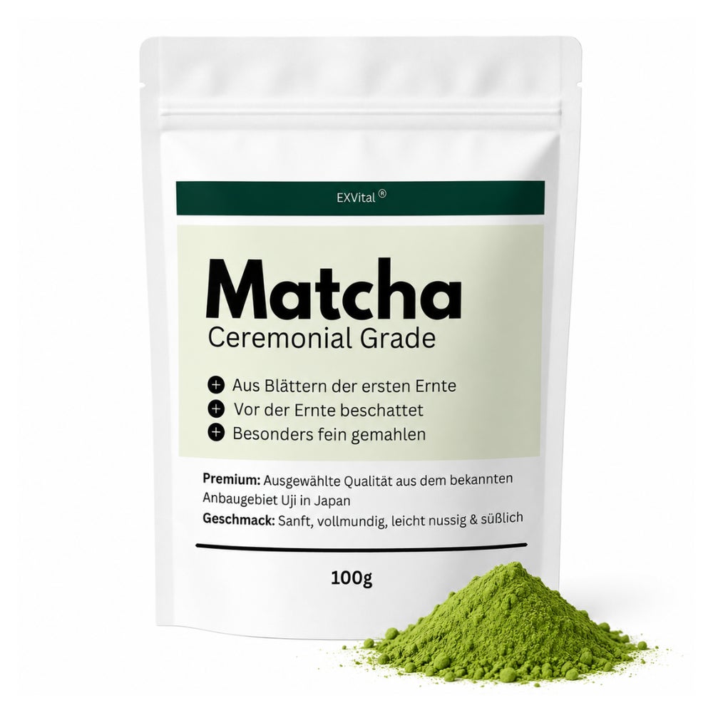 EXVital® Matcha Pulver Ceremonial Grade 100 g