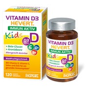 Produktabbildung: Vitamin D3 Hevert Immun Aktiv Kids 120 St