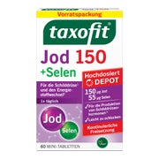 Produktabbildung: Taxofit Jod 150+selen Tabletten 60 St