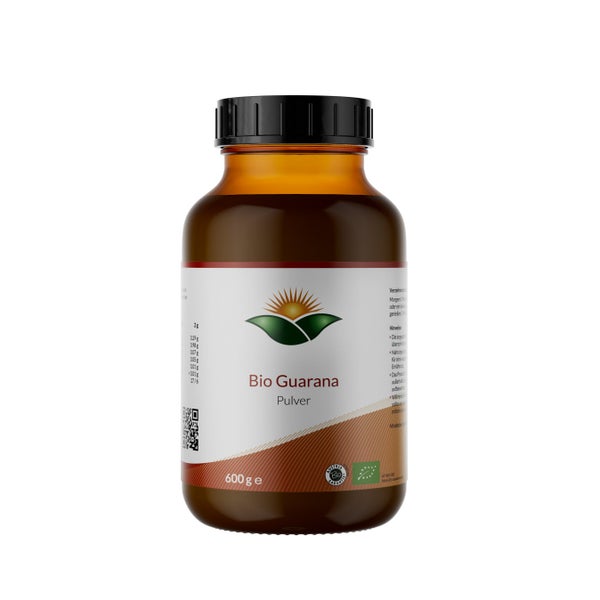 Bio Guarana Pulver 600 g