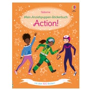 Mein Anziehpuppen-Stickerbuch: Action!