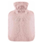Wärmflasche 2L mit Weichem Bezug Flauschig PVC Heißwasserbeu 1 St