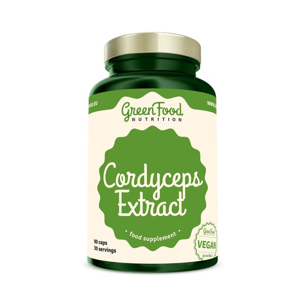 GreenFood Nutrition Cordyceps Extrakt 90 St