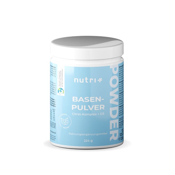 nutri+ Basenpulver - Citrat Säure Basen Haushalt - 224g 224 g