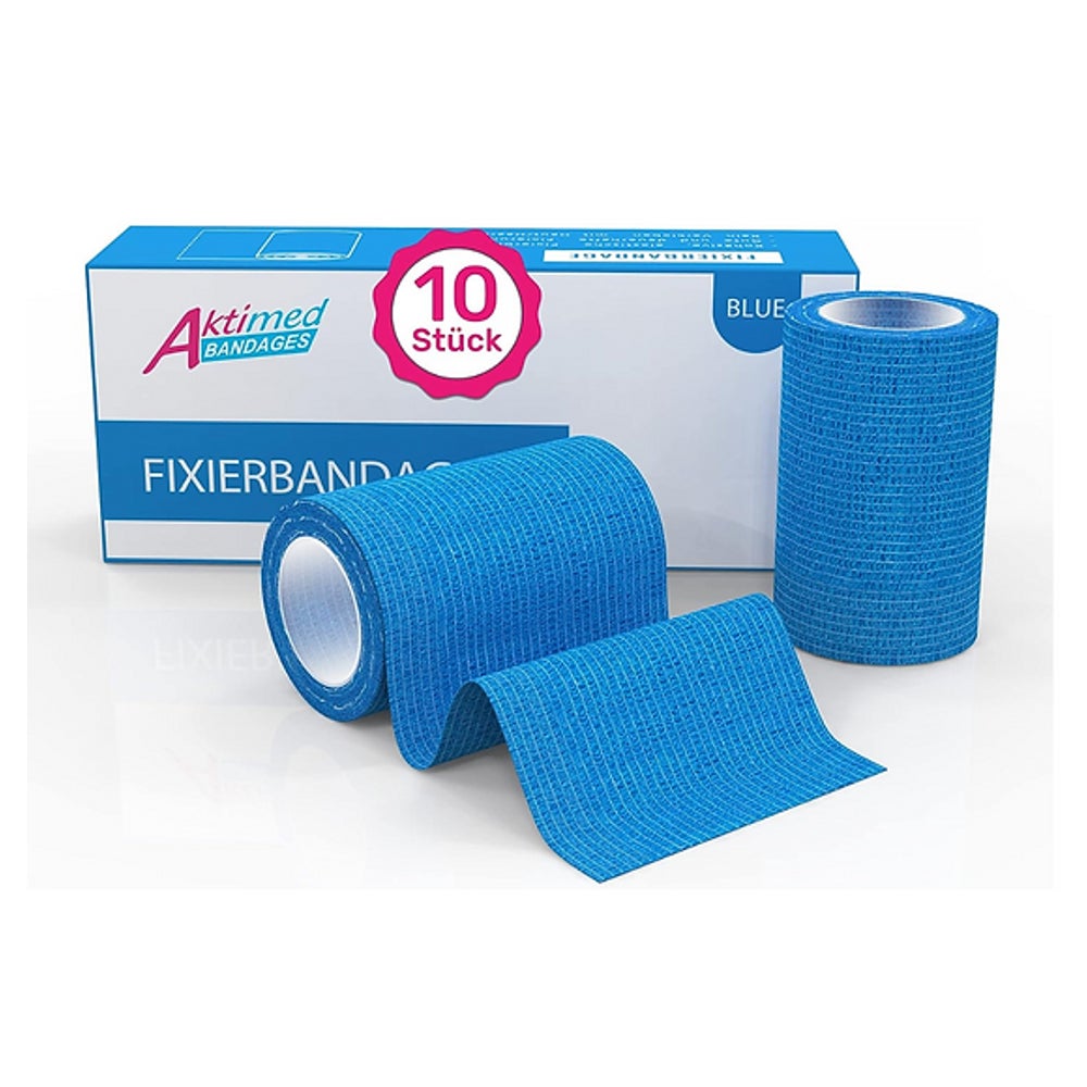 BANDAGE Schutzverband blau 10 St