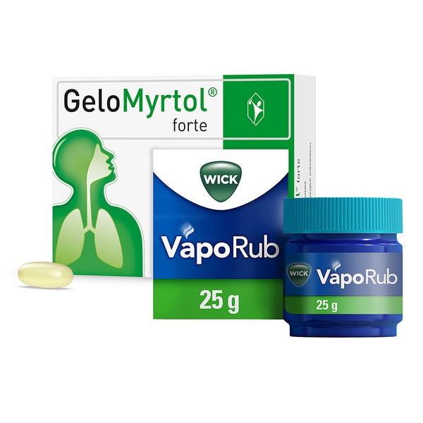GeloMyrtol forte + WICK VapoRub 1 Set