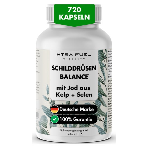 Schilddrüsen Komplex - Thyro Kelp Selen Kapseln von XTRA FUEL 720 St