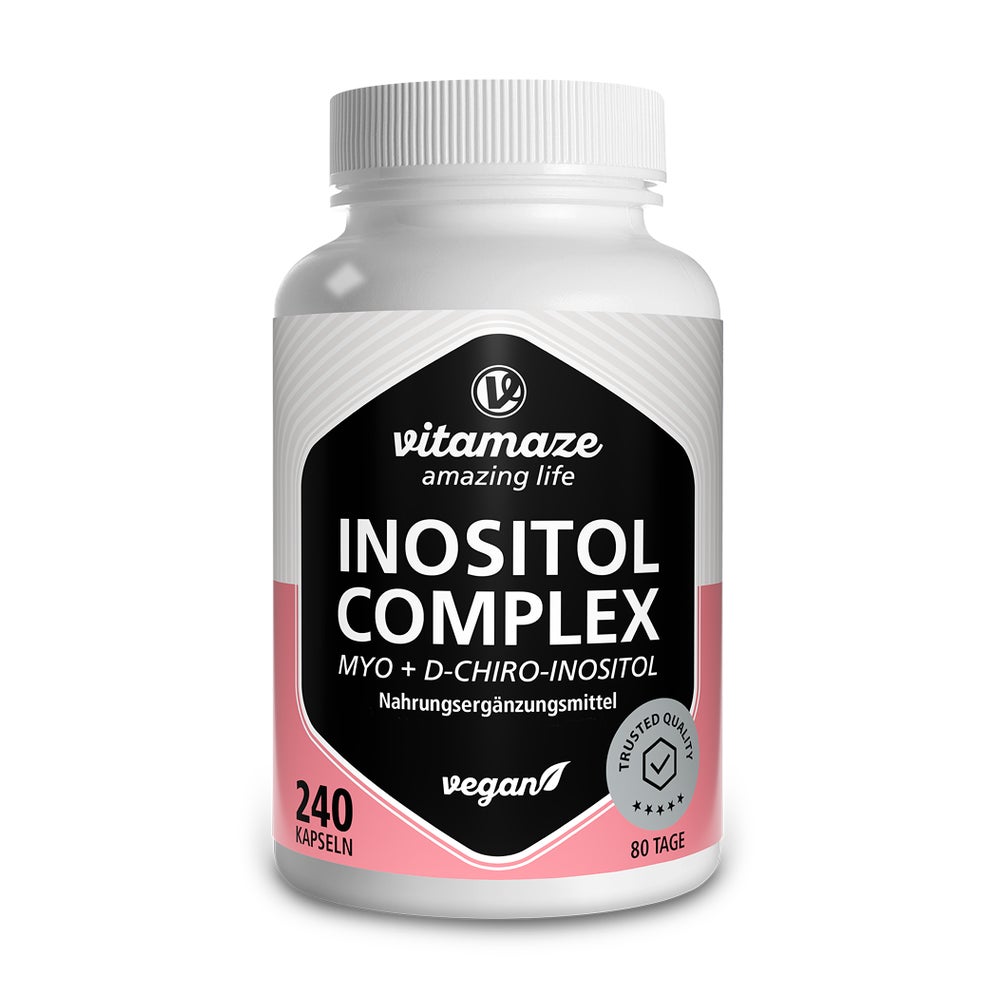 Inositol Komplex Chromium+vitamin B6+folsäure Kps. 240 St