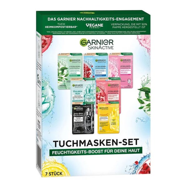 Garnier Tuchmasken Set 1 St
