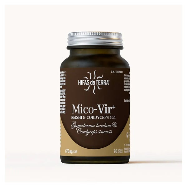 Mico-Vir Bio-Pilzextrakt  Cordyceps und Reishi (Glas) 70 St
