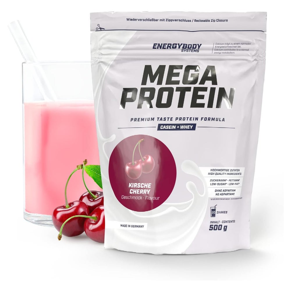 Energybody Systems Mega Protein Kirsche 500 g