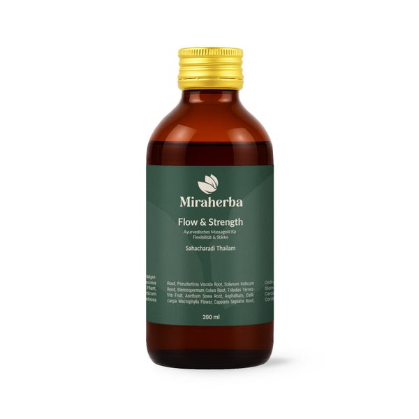 Miraherba Ayurveda Öl, Flow & Strength Sahacharadi Thailam 200 ml