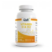 HEALTH+ VITAMIN D3 & K2, 90 Kapseln 90 St