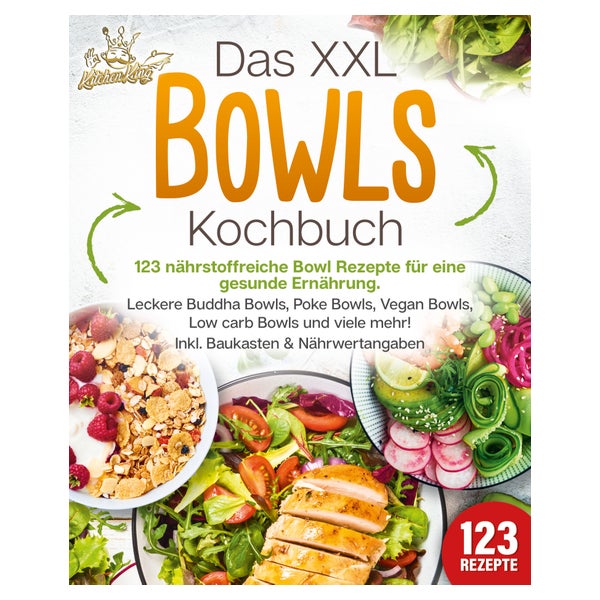 Das XXL Bowls Kochbuch - 123 nährstoffreiche Bowl... 1 St